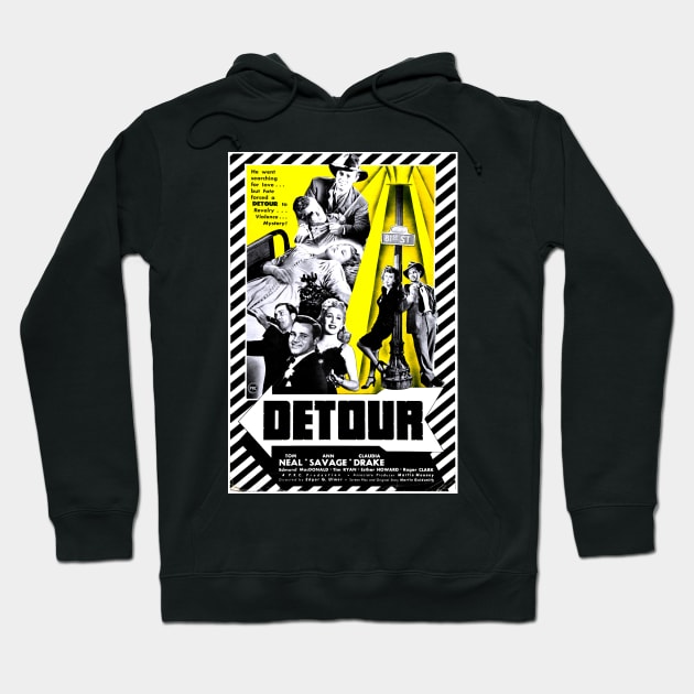 Detour (film noir) Hoodie by Scum & Villainy